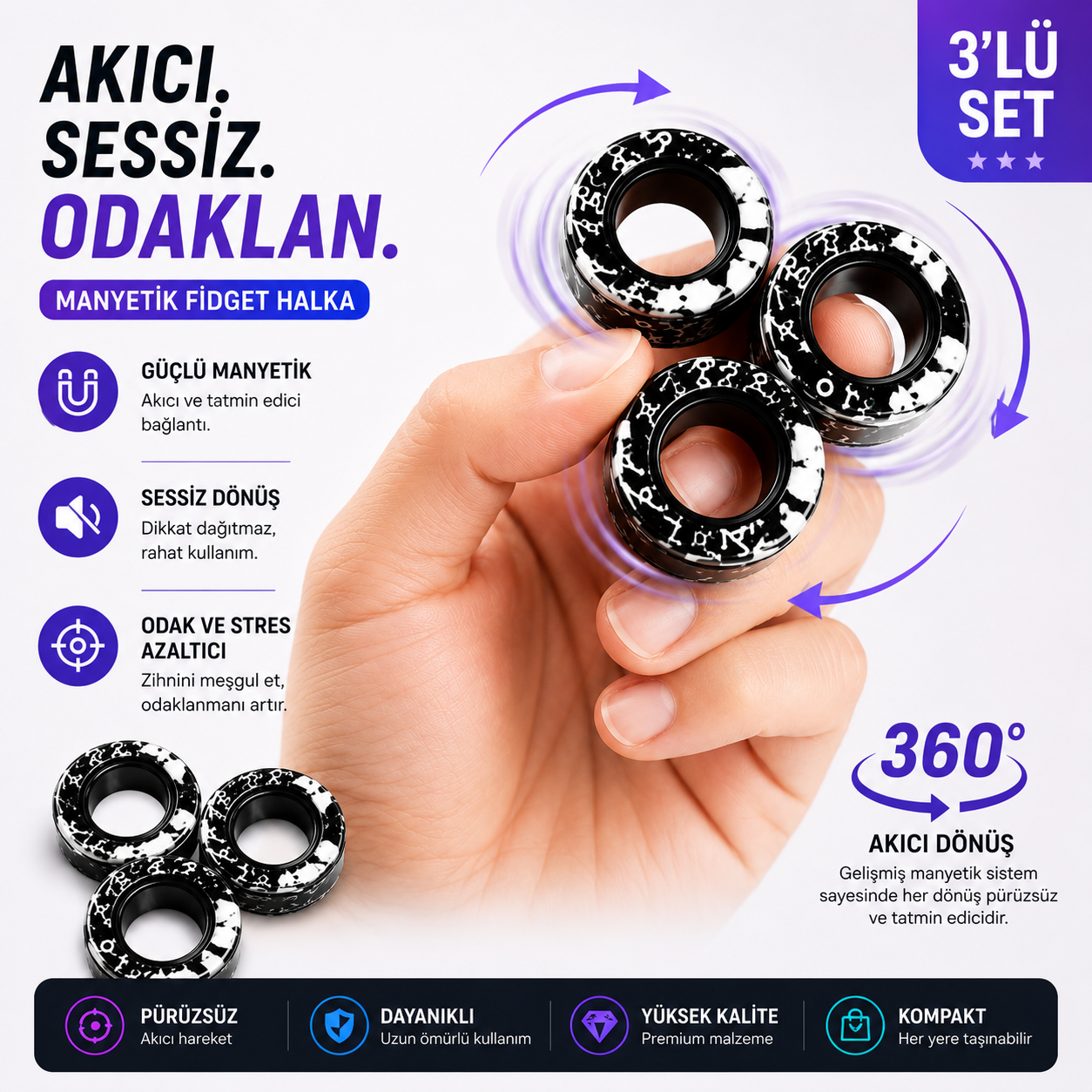 Manyetik Stres Yüzüğü